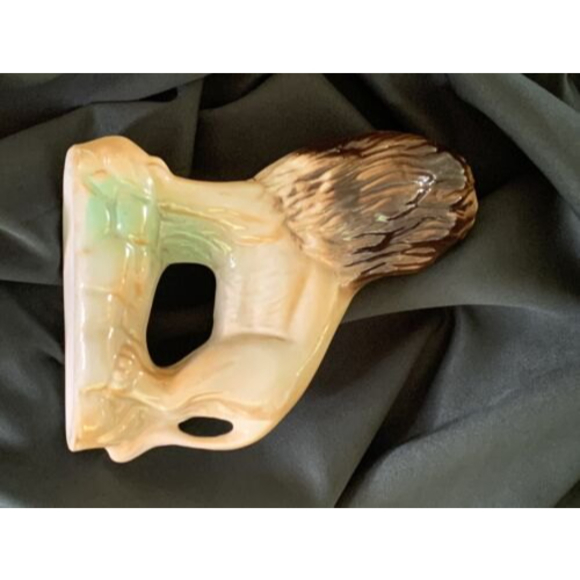 Vintage Proud Lion Figure Statue Lusterware Brazil - Picture 7 of 12